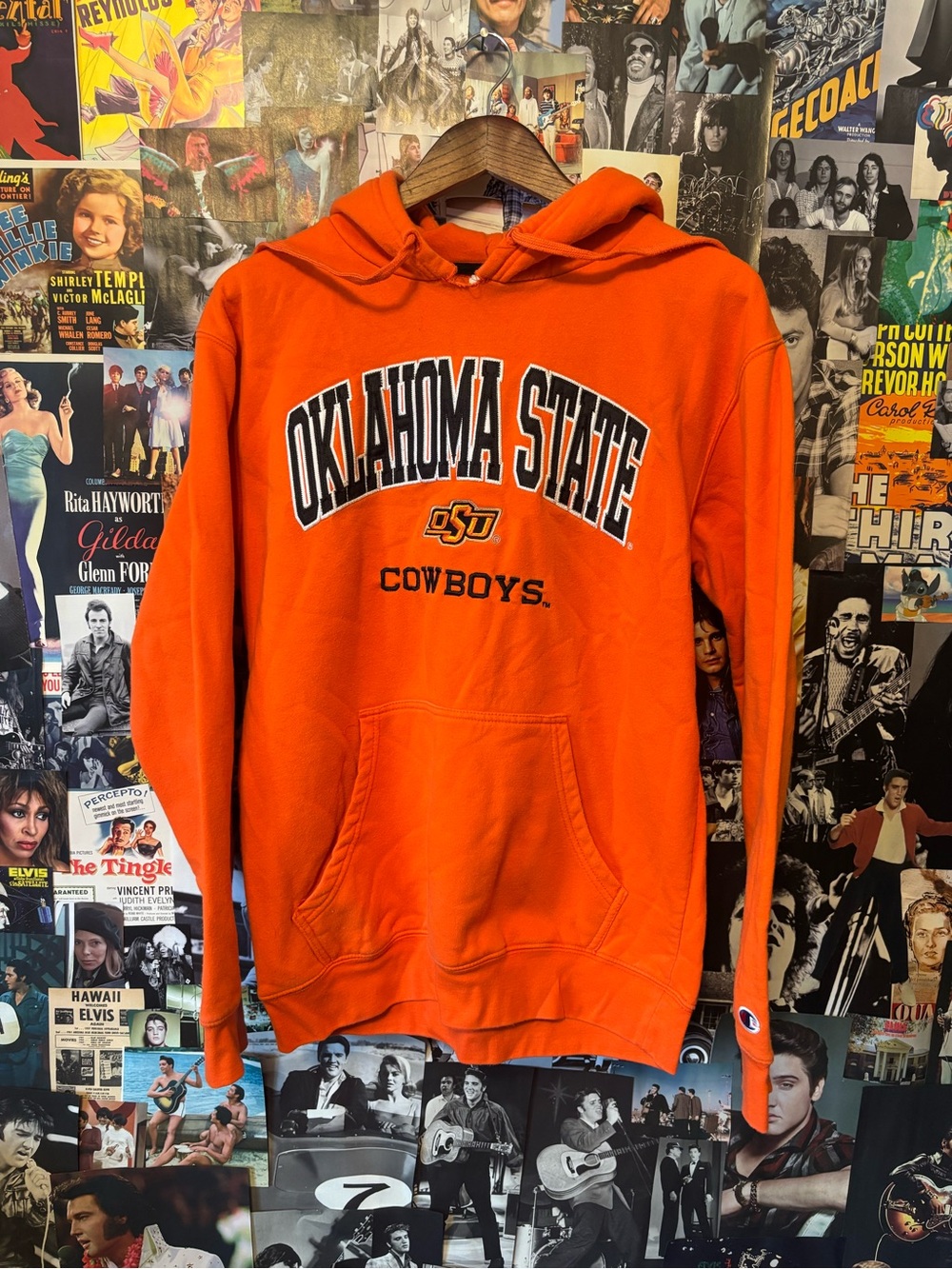 Champion Oklahoma State Orange Pullover Hoodie